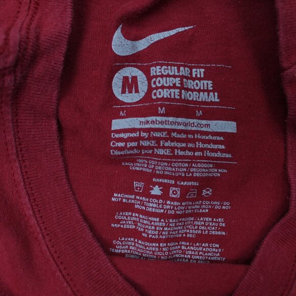 Nike Arizona Diamondbacks Shirt Mens Medium Red Regular Fit MLB Short Sleeve - Picture 8 of 11